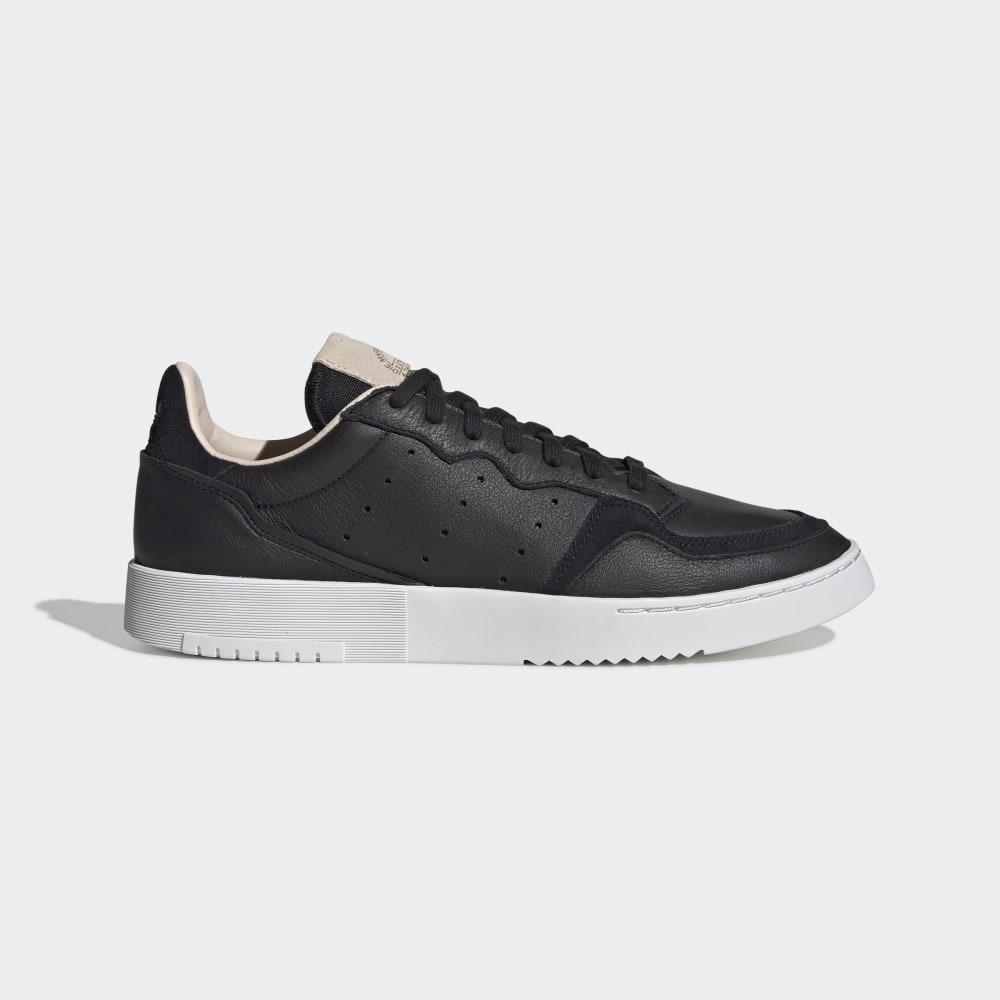 Adidas Men's Supercourt Originals Shoes Black/White Ireland EF9189